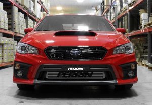 Subaru WRX License Plate Delete - Perrin Performance - Black - `18-`21 Subaru WRX License Plate Delete - Perrin Performance - Black - `18-`21